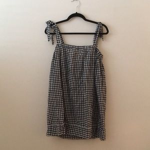 J Crew gingham dress